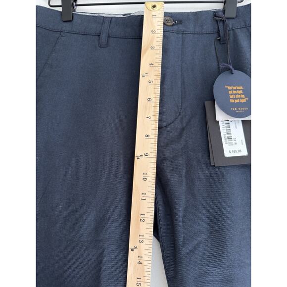 Ted Baker London Men’s Slim Fit Dress Trousers – Navy – 32W x 30L – NWT - Picture 7 of 11
